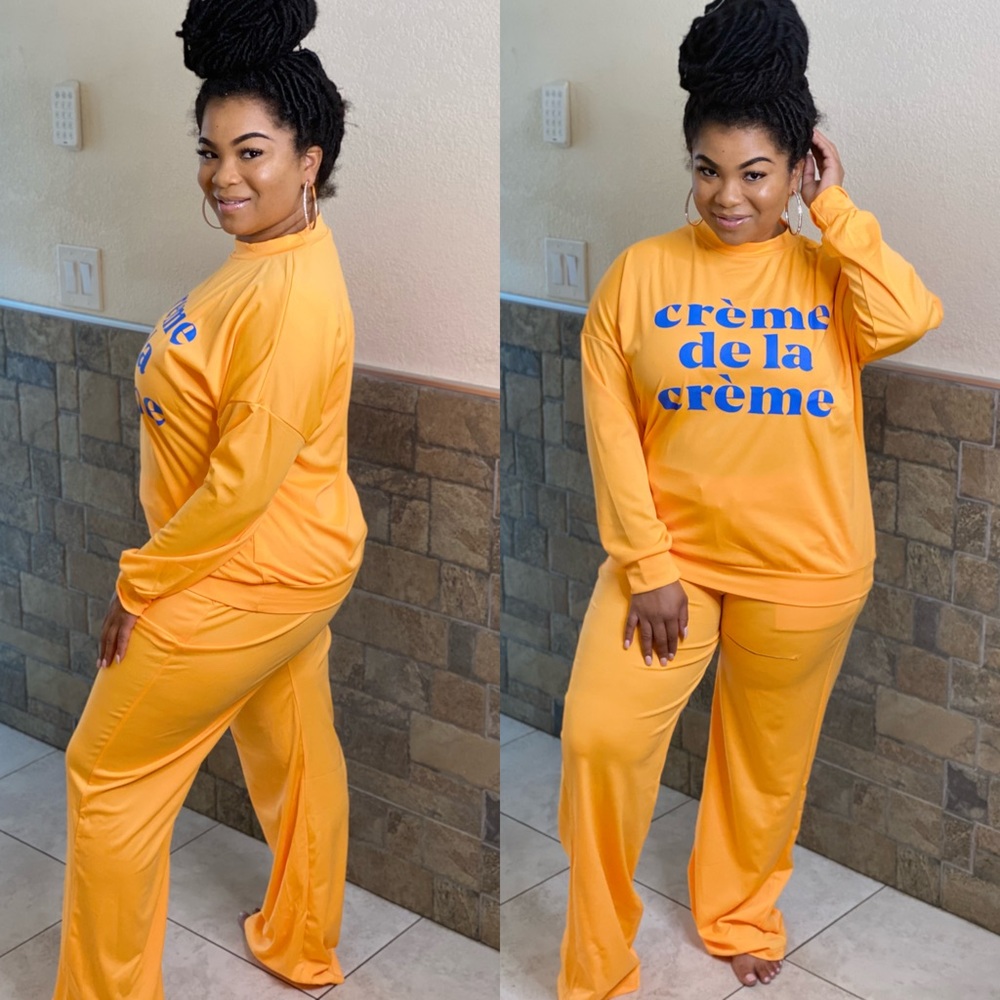 SOLD NWT EVERYDAY WEAR MATCHING SET [ORANGE - Picture 4 of 8